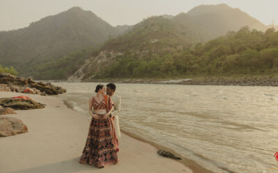 Intimate Elegance: An Unforgettable Destination Wedding on the Banks of the Ganges in Rishikesh